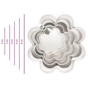 Cookie Cutter Set - Flowers / 5